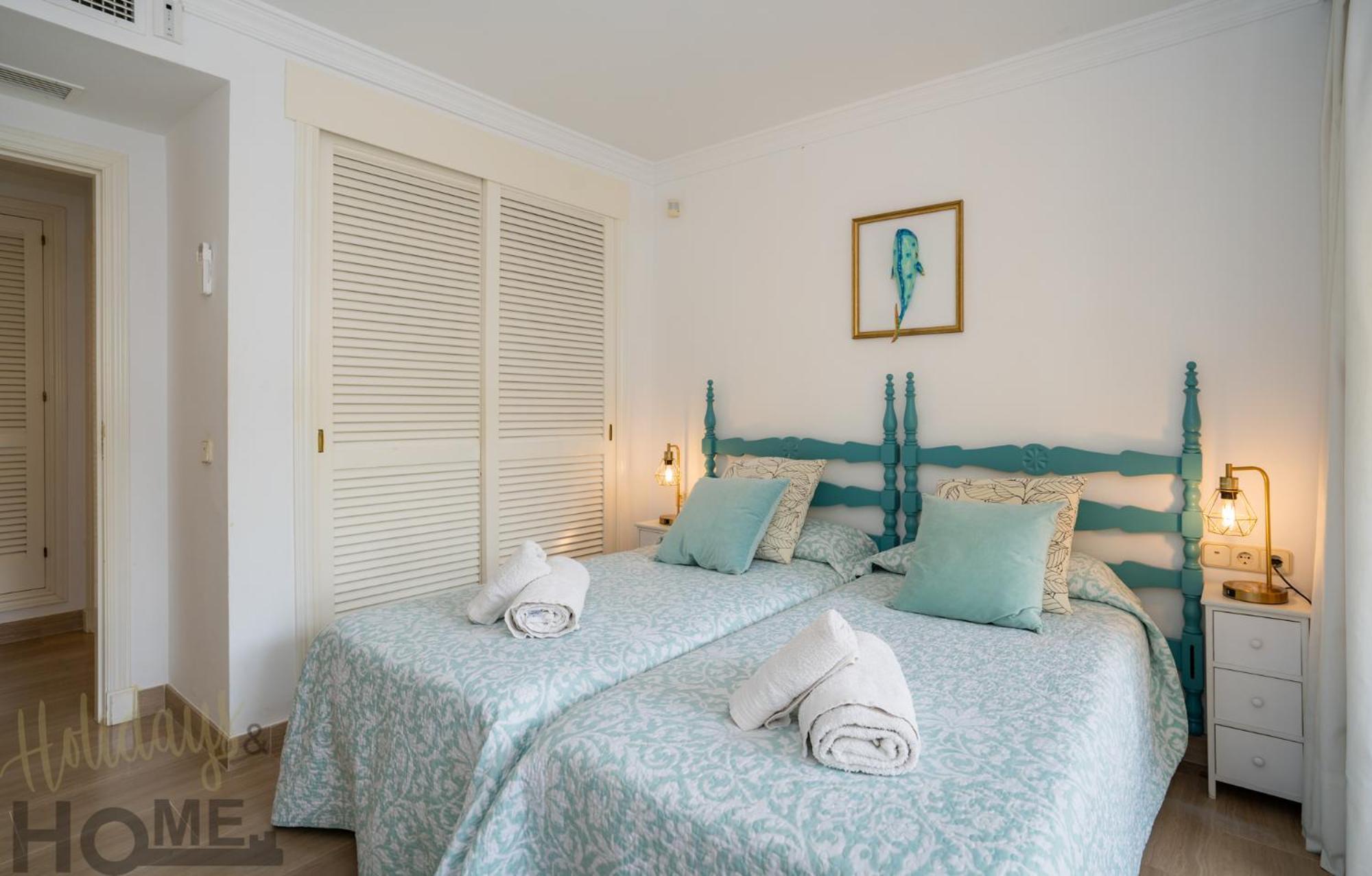 Appartement Hacienda Playa Elviria 300 M Playa,jardin , 2 Hab ,marbella *