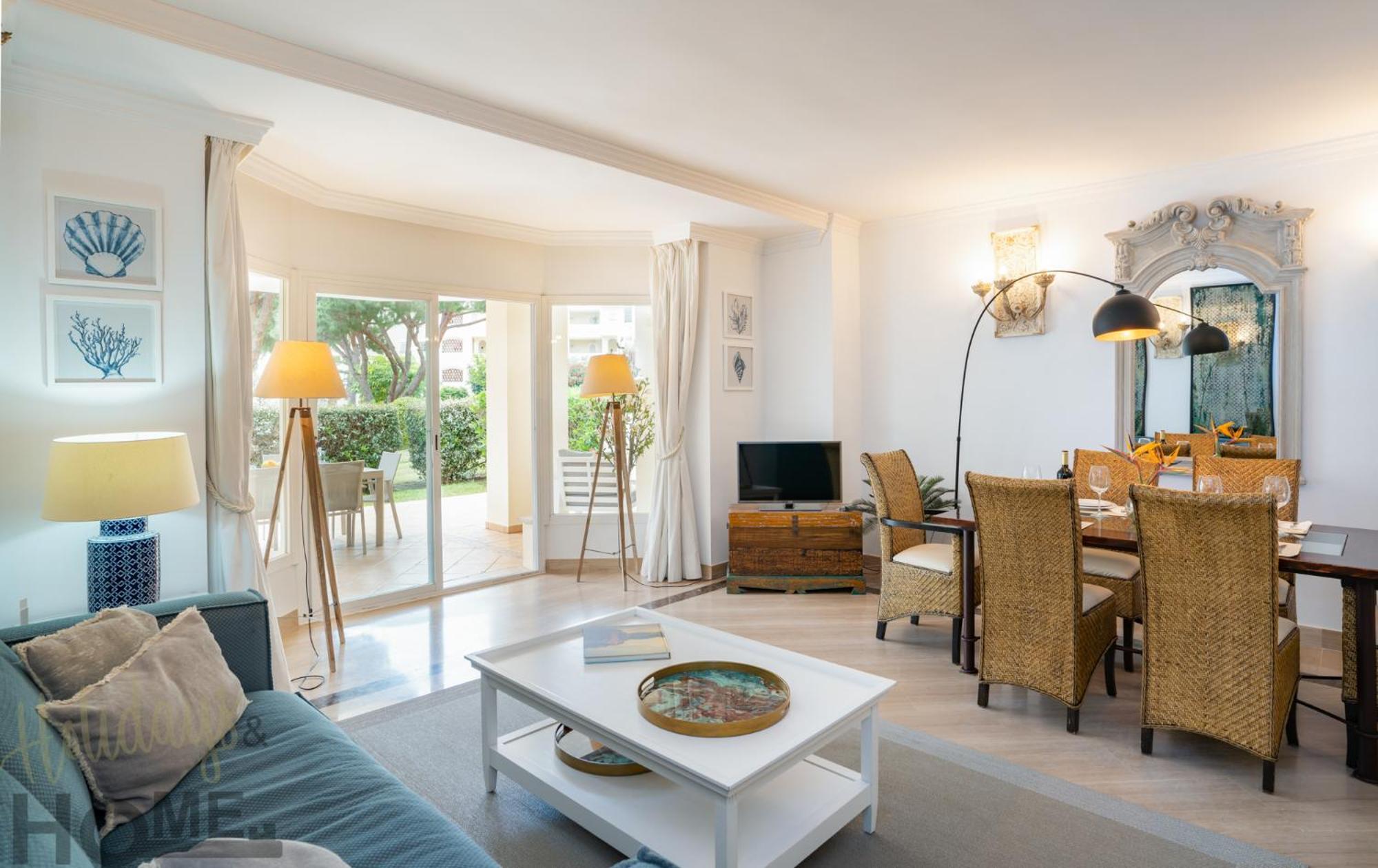 Hacienda Playa Elviria 300 M Playa,jardin , 2 Hab ,marbella * Marbellac