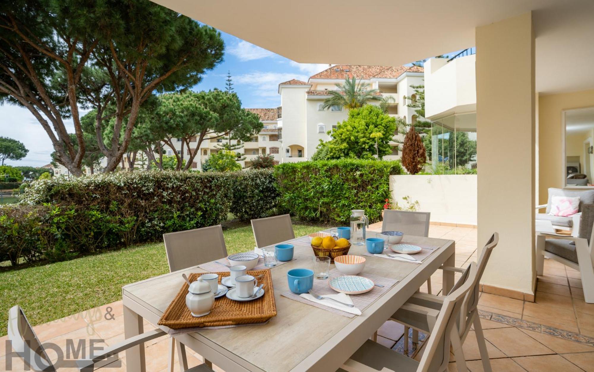 Hacienda Playa Elviria 300 M Playa,jardin , 2 Hab ,marbella Appartement Marbellac