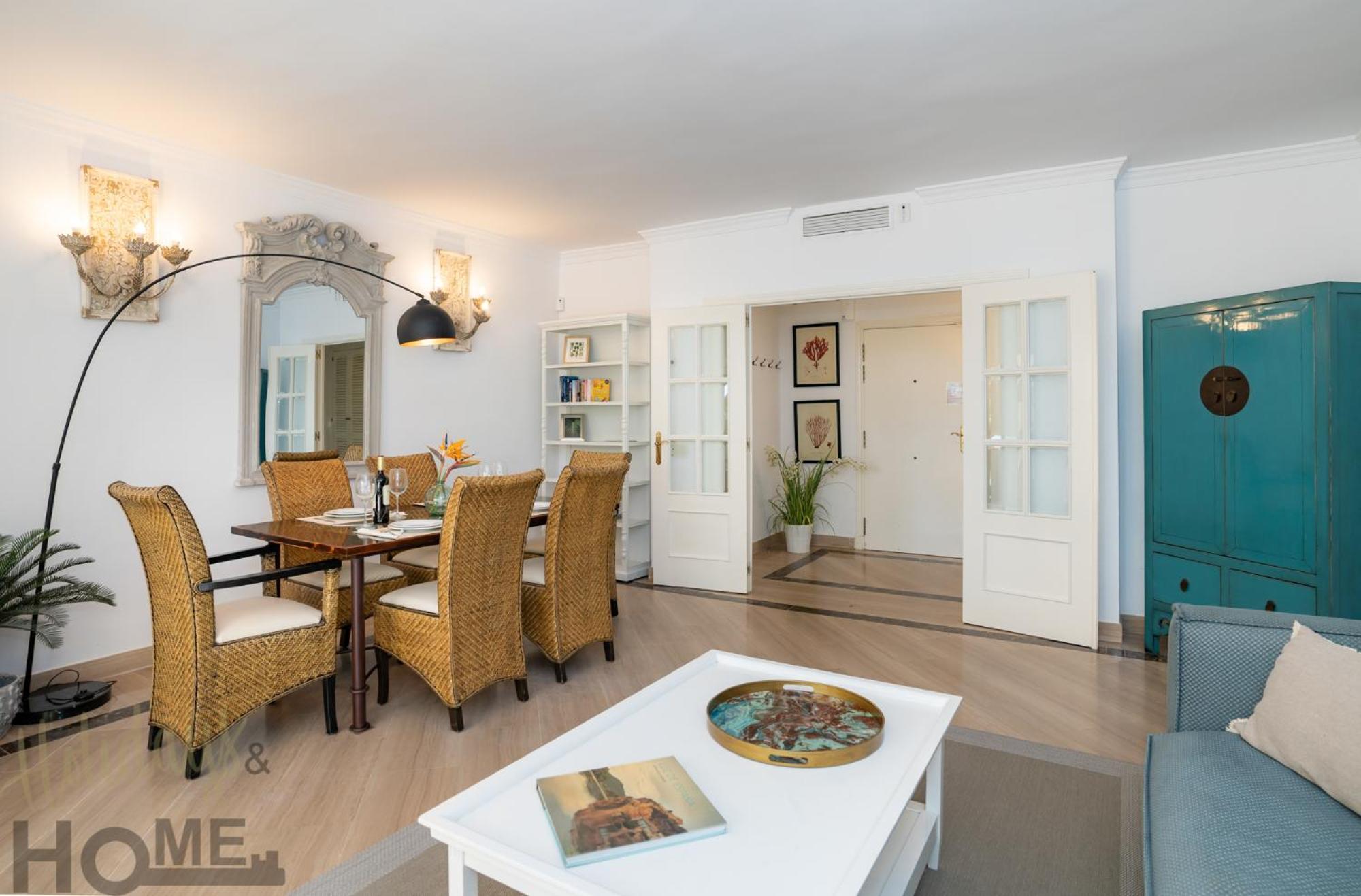 Hacienda Playa Elviria 300 M Playa,jardin , 2 Hab ,marbella Apartment